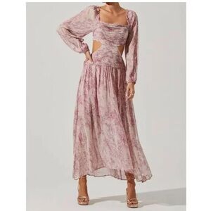 elliatt zuri dress pink Zuri Strapless Dress